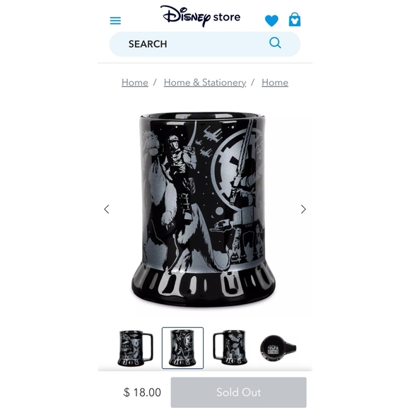 Disney Star Wars Empire Strikes Back 40th Anniversary Mugs - Picture 12 of 14